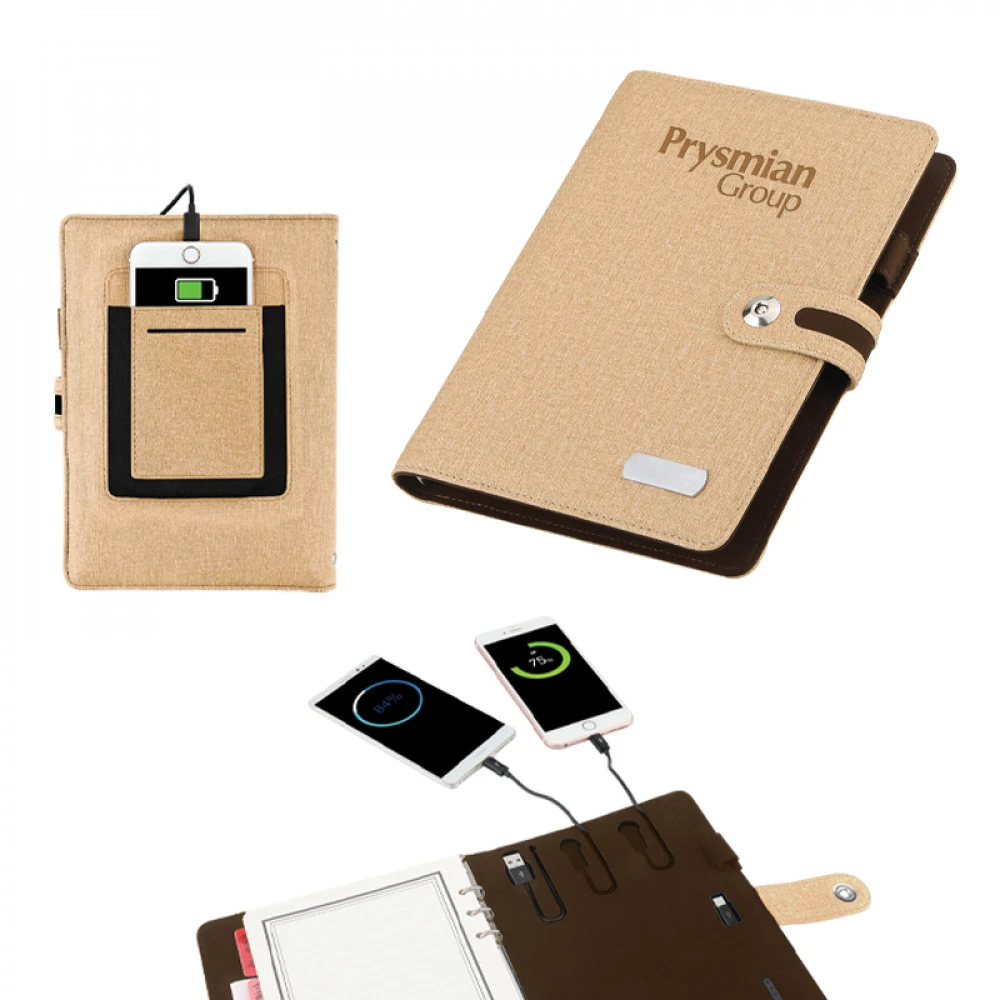 PB-153 Organi̇zer Powerbank Firmaya Özel Baskı