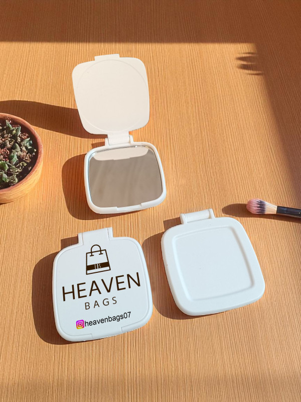 Kare Promosyon Cep Aynası Baskılı – Firmaya Özel Logolu & UV Dijital Baskı