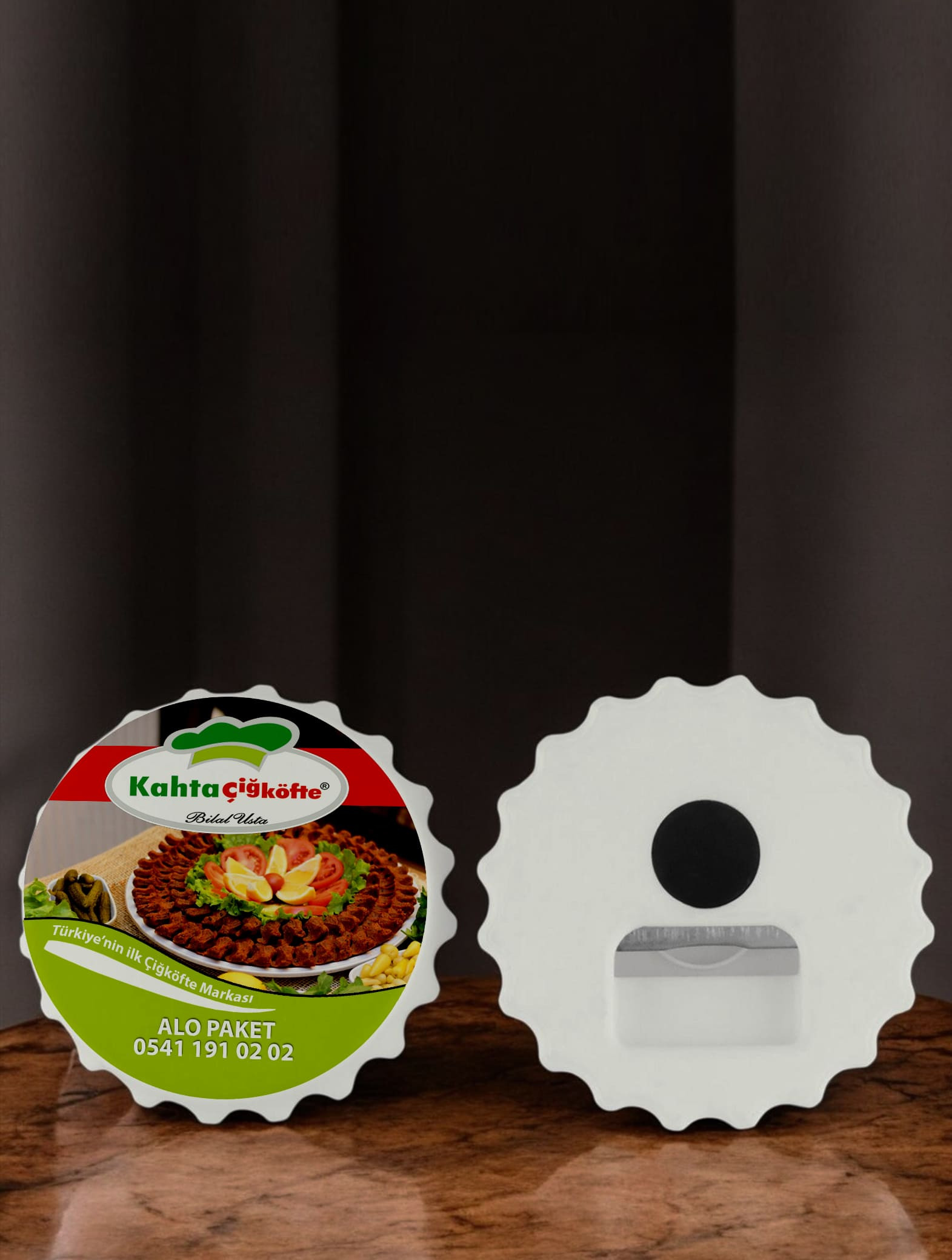 65 mm Şişe Açacaklı Magnet | Logolu Promosyon Magnet