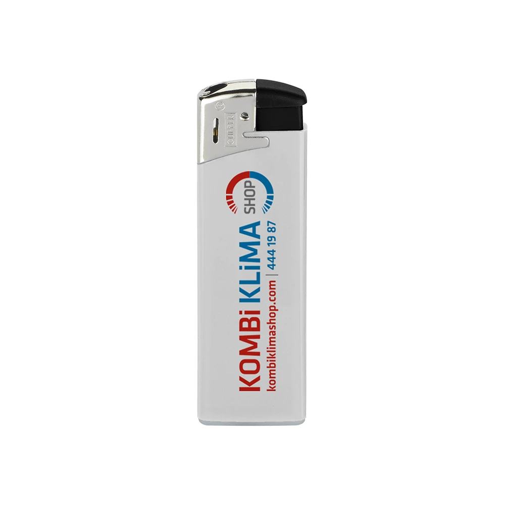 TK21R Clipper Brio Fit Elektronic Si̇boplu Çakmak Firmaya Özel Baskı