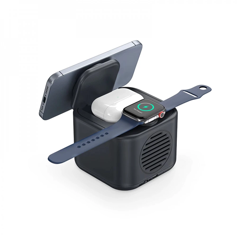 Kişiye Özel Baskılı 4260 Wireless Şarj & Hoparlör ve Stand