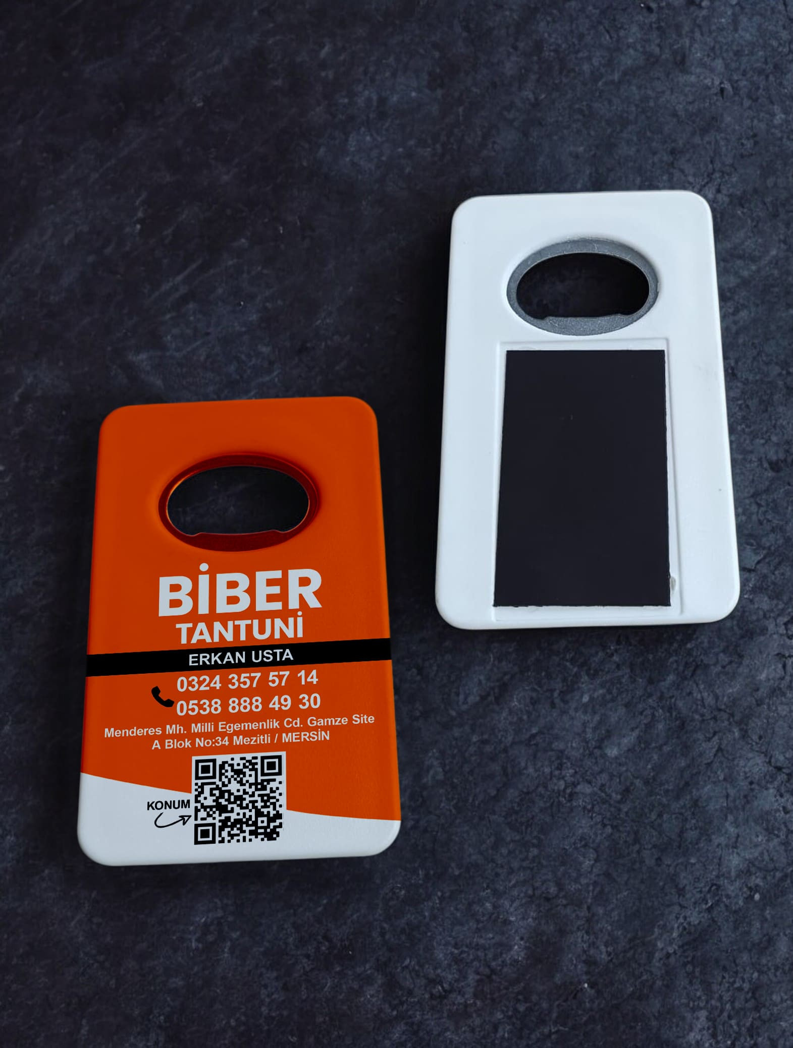 Geniş Dikdörtgen Şişe Açacaklı Buzdolabı Magneti | Logolu Promosyon Magnet